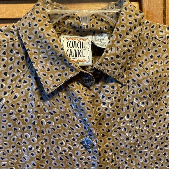 Vintage Coach Camel Graphics Print Skorts/Shorts - Picture 5 of 12